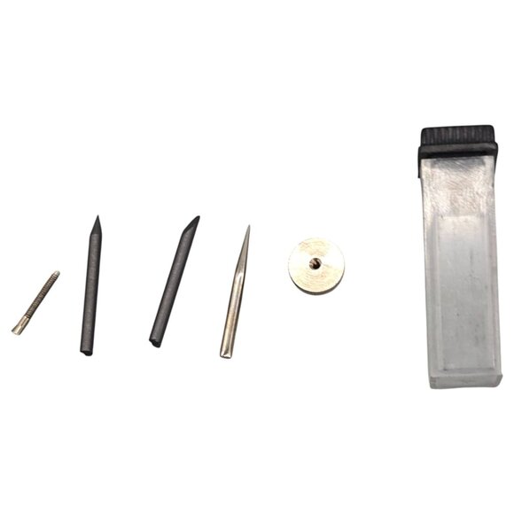 Vtg Alvin Professional Precision Drawing Instruments Set 525JS Made In Germany - Picture 10 of 16